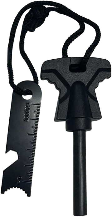 Survival Flint and Steel Fire Starter Kit
