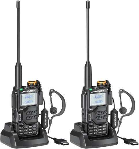 UV-K5 Walkie Talkie Dual Band VHF/UHF 144-146/430-440MHz Long Range Two Way Radio