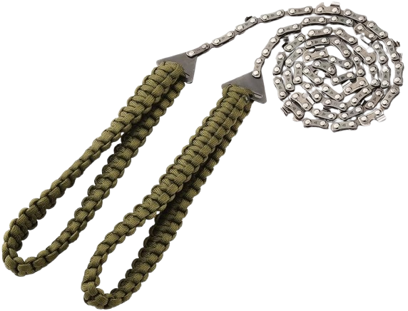 Pocket Chainsaw with Paracord Handle (36inch 16teeth)