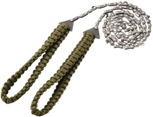 Pocket Chainsaw with Paracord Handle (36inch 16teeth)