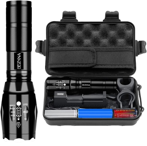 Rechargeable LED Torch Super Bright 2000L