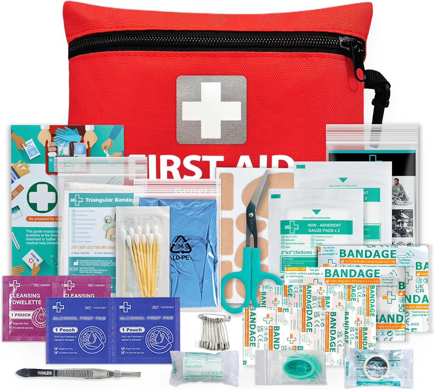 92 Piece First Aid Kit